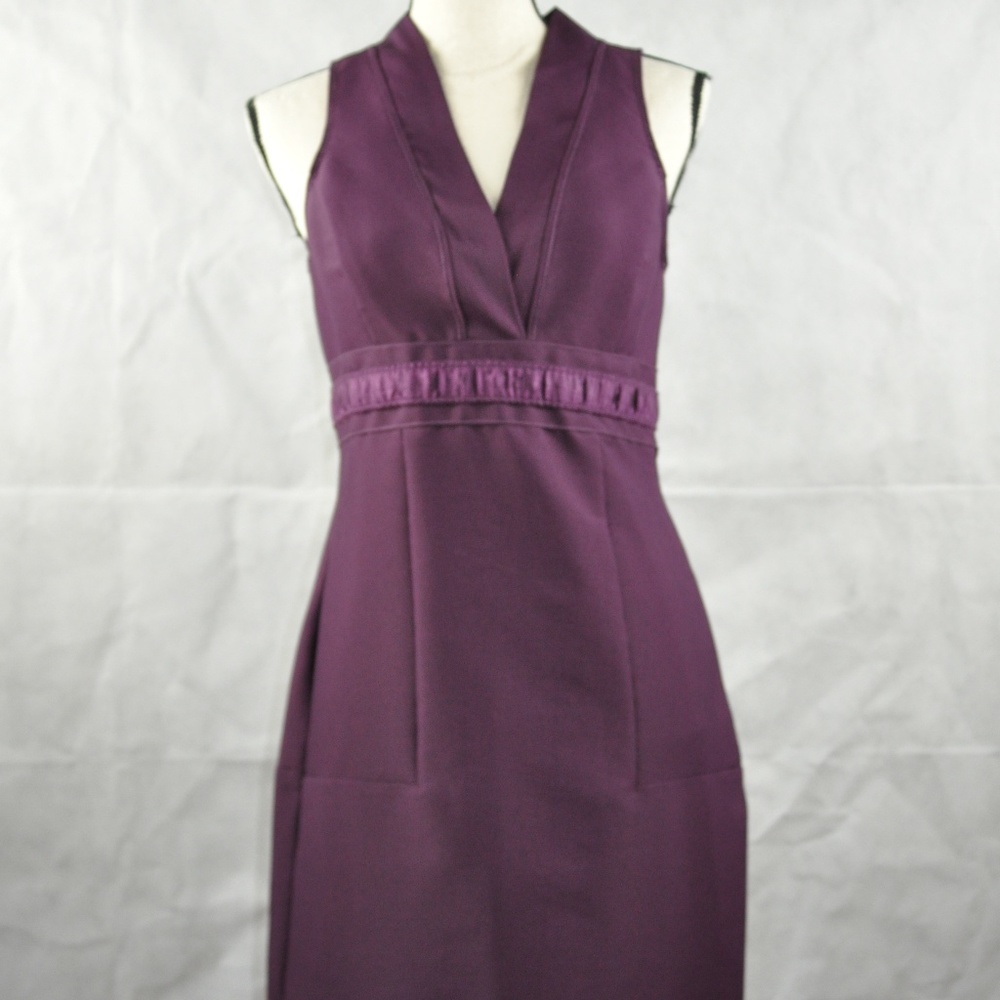 M.S.S.P Max Studio Dress Sheath V-neck Size M NWT